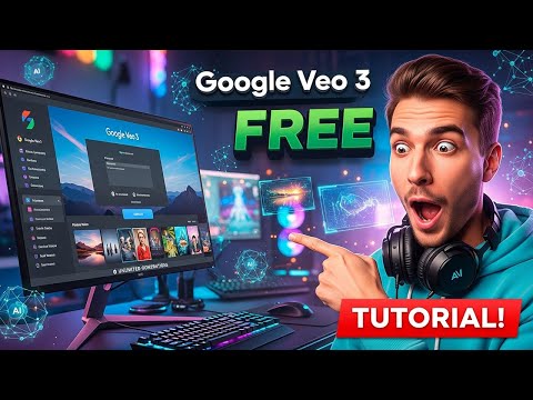 🔴 How to Use Google Veo 3 FREE (2025) ✅ COMPLETE Tutorial to Create Videos with AI