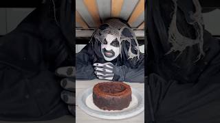 He stole cake from monster 👻🤣 #shorts