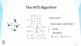 Lecture 33 — Link Analysis -- Part 3  | UIUC