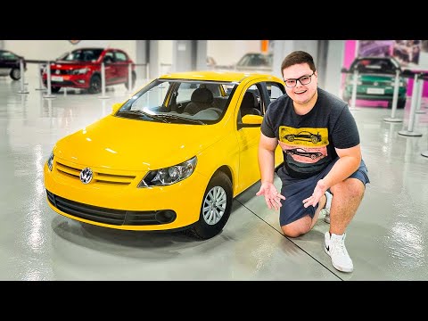 O REALISTA MINI GOL G5 QUE FUNCIONA DE VERDADE! (FÁBRICA DA VOLKSWAGEN)
