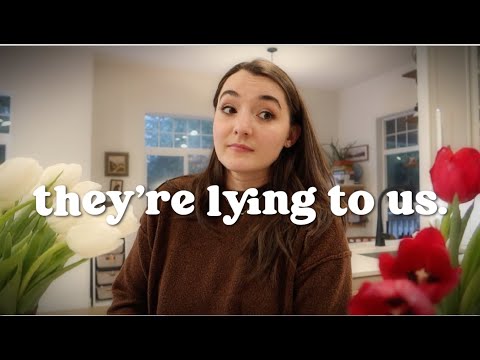 They're lying to us…     🧽SPRING CLEANING with a side of de-influencing 👀| messy to minimal mom vlog