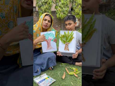 Making tree in 2 minutes with colors #ytshorts #shortvideo #trendingshorts #viralshort #color