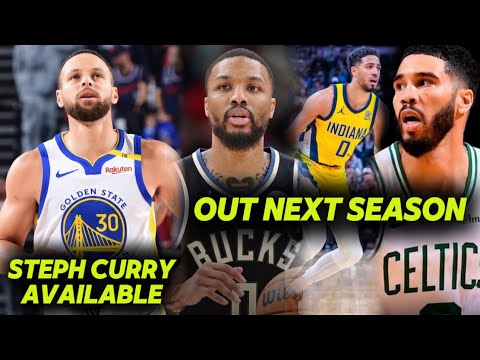 Steph CURRY AVAILABLE next season. Tatum, Dame at Tyrese OUT. Steph nakaligtas sa injury