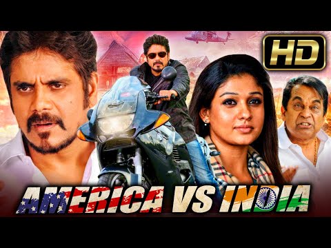 America Vs India (HD) Telugu Hindi Dubbed Movie | Nagarjuna, Nayantara