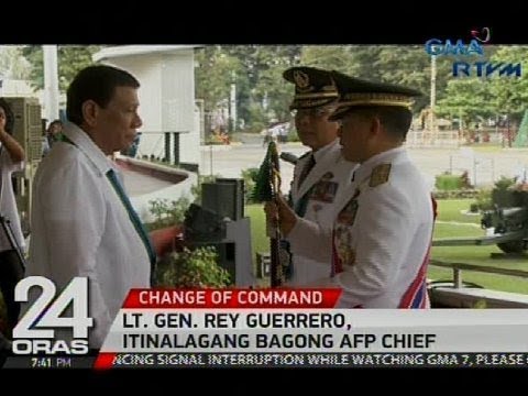 Lt Gen Rey Guerrero Itinalagang Bagong AFP Chief Videos GMA News