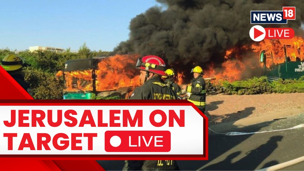 Blast Heard Near Jerusalem Live | Israel Vs Palestine War Updates Day 4 | Op Iron Sword | N18L