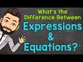 Differentiating Expressions and Equations in Algebra