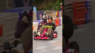 He thought I was MAX VERSTAPPEN in a go kart...