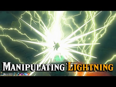 Link can Manipulate Lightning in Zelda Tears of the Kingdom