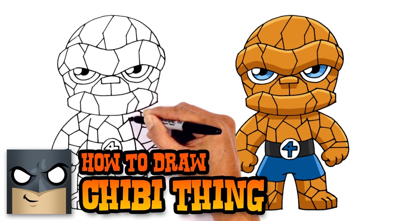 How to Draw Thing - Fantastic 4