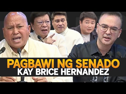 Nagbabagang debatehan ng mga senador sa pagbabalik kay Brice Hernandez sa Kustodiya ng Senado