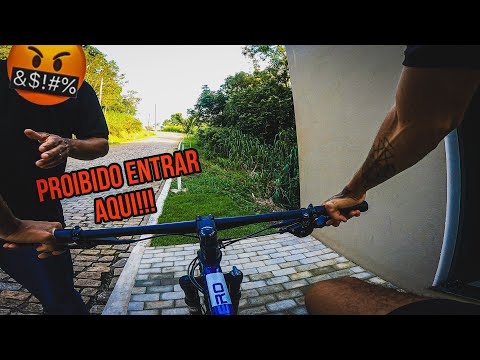 SEGURANÇA DO CONDOMÍNIO VEIO FALAR COMIGO - BIKE VLOG