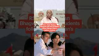 When RSS chief Mohan Bhagwat brought up Salman Khan's fashion style at an event in Mumbai.