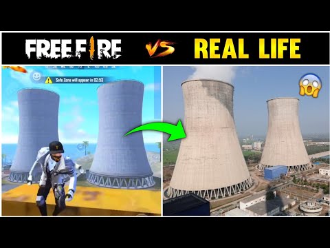 FREE FIRE PLACE IN REAL LIFE😱😍