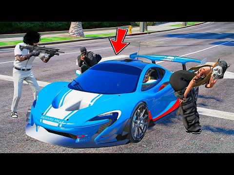 Sobreviviendo a mis rivales en un McLaren P1 Saqueado | GTA 5 Roleplay