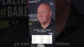 Un rayo impacta durante la conferencia de prensa del UFC en la Casa Blanca