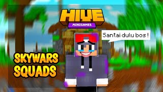 Main santai di server the hive skywars | Minecraft Indonesia | The hive skywars