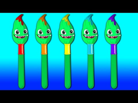 Aprenda os cores em português com Groovy o Marciano - Desenhos Animados