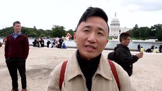 YouTube video thumbnail: Pro-Tibet Activists Rally at US Capitol