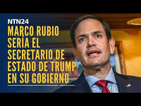 Donald Trump seleccionó a Marco Rubio como su secretario de Estado, según New York Times