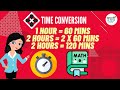 Time Conversion Mastery: Hours, Minutes, and Seconds