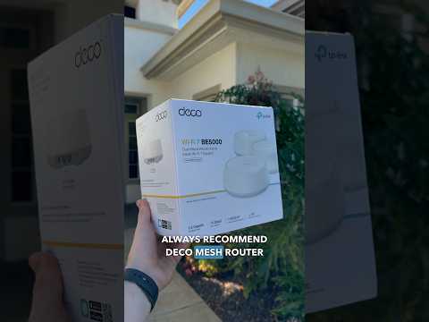 Free Wifi Upgrade! #TPLink #DecoBE5000 #WiFi7 #MeshWiFi #SmartHomeNetworking #repair #wifi