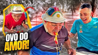 MORANGO DO AMOR COM OVO DENTRO TROLANDO GALO CEGO E BETO TIZIU 🤣🤣 | GALO CEGO
