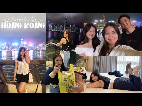 Hong Kong Getaway w/ family ♡🇭🇰 + exploring the city 🏙, stuck in our hotel ⛈️ & food trip!! 🧇💌✨