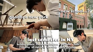 Last First Week of Architecture School in NY & Transferring to USC (life update uni vlog)