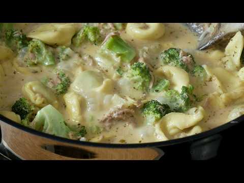 Schnelle Tortellini Pfanne mit Brokkoli & Thunfisch | Rezept | Einfach | Fast Food | Feierabend