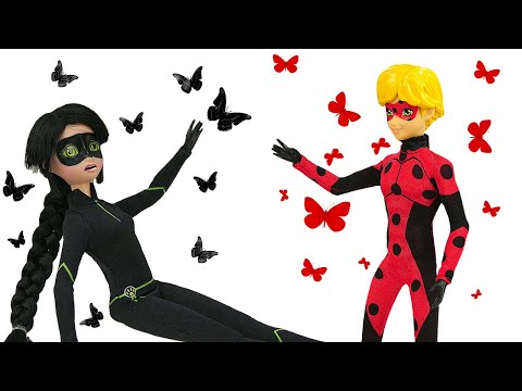 Sessão de Fotos Desastrosa: Miraculous Ladybug e Cat Noir em Ação! Vídeo Infantil.