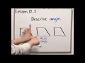 Types and Properties of Angles