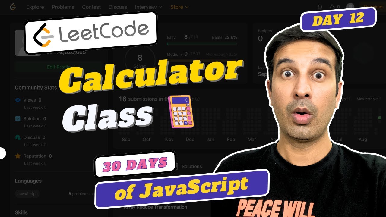 Class aur Method Chaining? [Day - 12] | Leetcode JavaScript