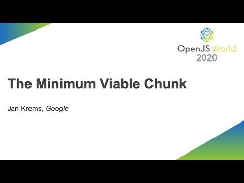 The Minimum Viable Chunk