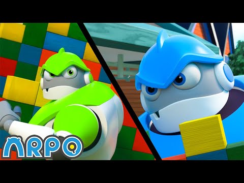My Biggest Enemy Is Me: ARPO vs OPRA | ARPO The Robot Compilation | Funny Robot Cartoons for Kids!