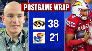 Instant analysis following Kansas football's loss to Missouri | Postgame wrap