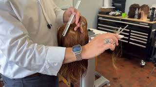 HOW TO WORK WITH THINNING SCISSORS #1