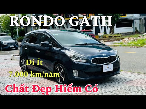 Chất Đẹp Hiếm Có: Kia Rondo 2.0 GATH Máy xăng cao cấp, gia đình đi kỹ còn khá mới.