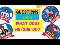 Identifying Various Professions and Roles