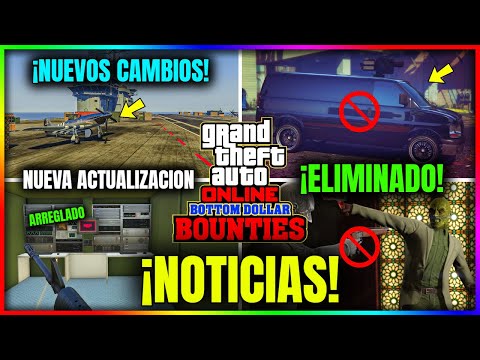 NOTICIAS GTA5 Online! ROCKSTAR ELIMINA ESTO! NUEVOS CAMBIOS, ACTUALIZACION, PARCHEOS, DINERO y MÁS!