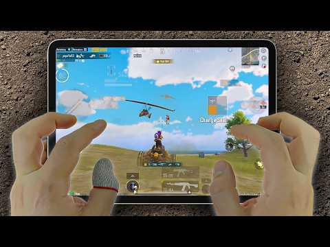 INSANE HANDCAM 1v4🔥 iPad Pro M2 PUBG Mobile Gameplay 😱 120FPS + Ultra HDR + Max Graphics + FULL GYRO