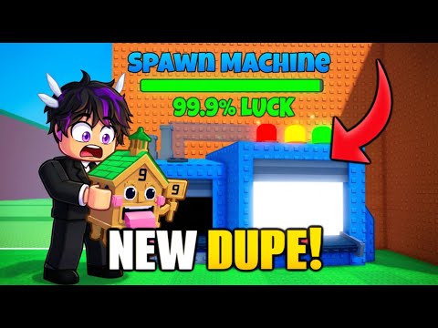 How to DUPE by using the Spawn Machine in Escape Tsunami for Brainrots