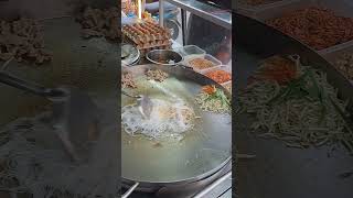 #streetfood ผัดไทยเส้นเล็ก 2 วุ้นเส้น 2
