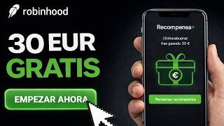 Cómo CONSEGUIR los 30 EUROS GRATIS por ABRIR tu CUENTA en ROBINHOOD | ROBINHOOD BONUS REGISTRO