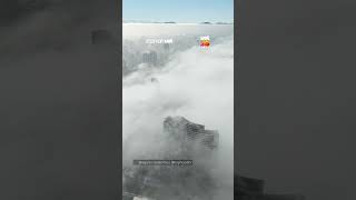 Baixada Santista amanhece coberta por neblina pelo segundo dia seguido