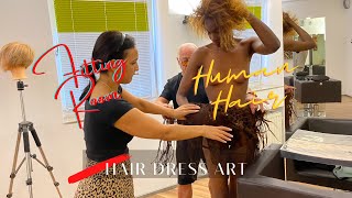 Hair Dresses made from human hair