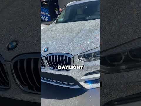 She Covered Her Car With 500,000 Crystals 💎 (@crystals.motors)