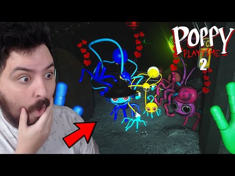 REUNO A FAMÍLIA LONG LEGS TODA E OCORRE ALGO INCRÍVEL... - Poppy Playtime CAPITULO 2