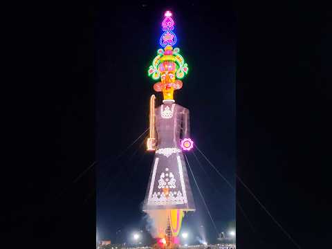RAVAN DAHAN SE BACHA LIYA 😱 #dussehra #dussehra2024 #ravan #shorts
