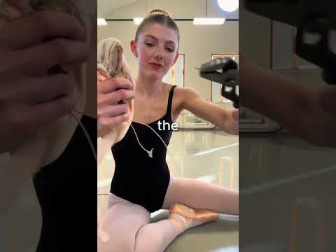 Why do ballerinas destroy their pointe shoes?๐ค